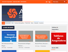 Tablet Screenshot of amisprensa.org